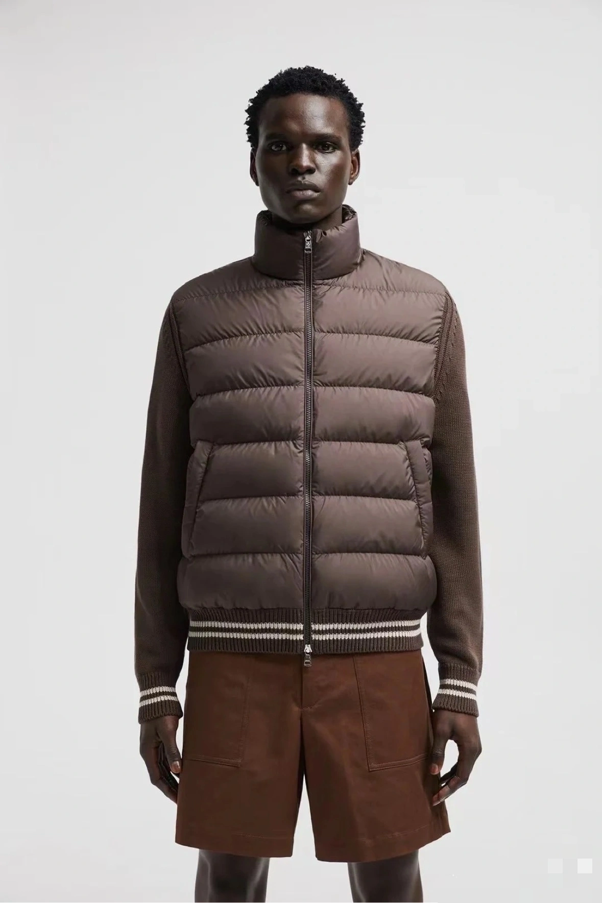 wg.luxury-- 7o9385r Down jacket white goose down 2colour item: E-F409I1524-2